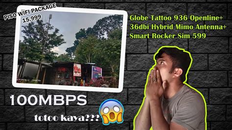 1Click Piso Wifi with Internet Package Installation in Remote Area .